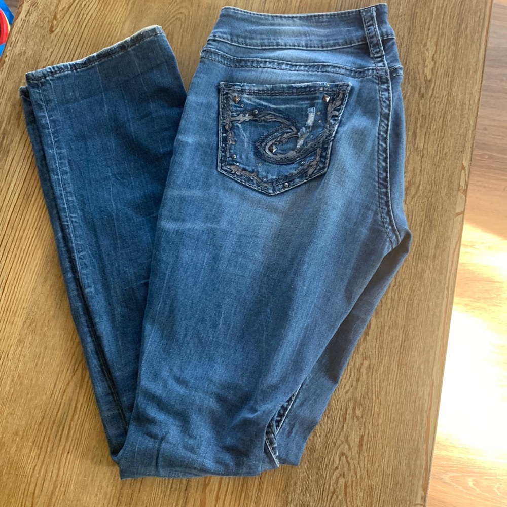 Silver Suki Mid baby boot jeans size 28, L33